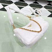 Kitlife Prafa Shearling mini-bag white - 22x18x6cm - 6