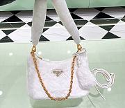Kitlife Prafa Shearling mini-bag white - 22x18x6cm - 1