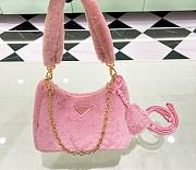 	 Kitlife Prafa Shearling mini-bag orchid pink - 22x18x6cm - 1