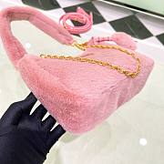 	 Kitlife Prafa Shearling mini-bag orchid pink - 22x18x6cm - 6
