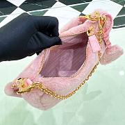 	 Kitlife Prafa Shearling mini-bag orchid pink - 22x18x6cm - 2