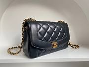 	 Kitlife Chanel Diana Flap Bag Black - 22.5x14x7cm - 5