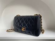 	 Kitlife Chanel Diana Flap Bag Black - 22.5x14x7cm - 3