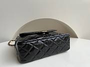 	 KITLIFE CHANEL 23C HOBO BAG SHINY CALFSKIN BLACK BRUSHED - 22.5x21.5x7cm - 4