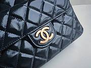 	 KITLIFE CHANEL 23C HOBO BAG SHINY CALFSKIN DARK BLUE BRUSHED - 22.5x21.5x7cm - 2