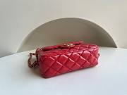 	 KITLIFE CHANEL 23C HOBO BAG SHINY CALFSKIN RED BRUSHED - 19x17x6cm - 3