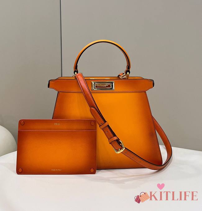 Kitlife Fendi Peekaboo I see you Ombre Orange - 33x25x12cm - 1