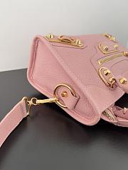 	 Kitlife Balenciaga Chevre Gold Metallic Edge Hardware Small City Pink - 23*9*16cm - 3