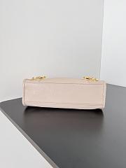 	 Kitlife Balenciaga Chevre Gold Metallic Edge Hardware Small City Light Pink - 23*9*16cm - 3