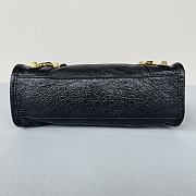 Kitlife Balenciaga City shoulder bag in black leather - 23*14*9cm - 2