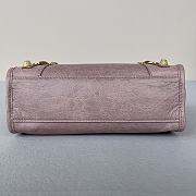 	 Kitlife Balenciaga City shoulder bag in dust pink leather - 23*14*9cm - 4