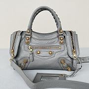 	 Kitlife Balenciaga City shoulder bag in gray leather - 23*14*9cm - 1