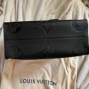 FORUBAGS LOUIS VUITTON ONTHEGO BLACK SIZE:35X28X15cm - 6