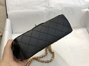 Kitlife Chanel Reissue 2.55 Small Black Gold Hardware - 20x15.5x6cm - 4