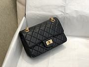 Kitlife Chanel Reissue 2.55 Small Black Gold Hardware - 20x15.5x6cm - 2