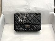 	 Kitlife Chanel Reissue 2.55 Small Black Silver Hardware - 20x15.5x6cm - 1