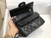	 Kitlife Chanel Reissue 2.55 Small Black Silver Hardware - 20x15.5x6cm - 2