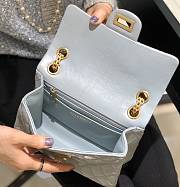 	 Kitlife Chanel Reissue 2.55 Small Light Blue Gold Hardware - 20x15.5x6cm - 3