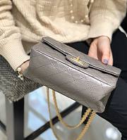 	 Kitlife Chanel Reissue 2.55 Small Gray Gold Hardware - 20x15.5x6cm - 4