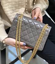 	 Kitlife Chanel Reissue 2.55 Small Gray Gold Hardware - 20x15.5x6cm - 2