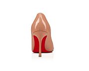 Kitlife Christian Louboutin Dolly Pump 85 mm Nude Patent calf leather  - 3