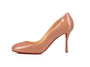 Kitlife Christian Louboutin Dolly Pump 85 mm Nude Patent calf leather  - 2