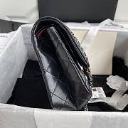 	 Kitlife Chanel Reissue 2.55 Meddium Black Silver Hardware - 24cm - 3