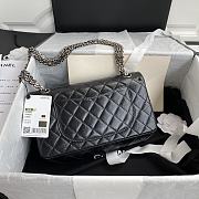 	 Kitlife Chanel Reissue 2.55 Meddium Black Silver Hardware - 24cm - 4