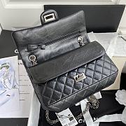 	 Kitlife Chanel Reissue 2.55 Meddium Black Silver Hardware - 24cm - 6