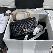 	 Kitlife Chanel Reissue 2.55 Meddium Black Gold Hardware - 24cm - 1