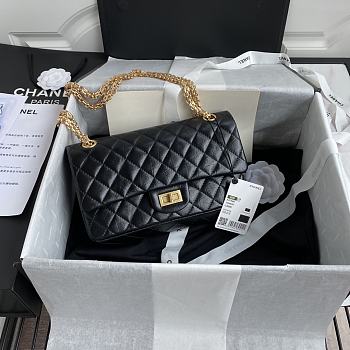 	 Kitlife Chanel Reissue 2.55 Meddium Black Gold Hardware - 24cm