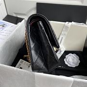 	 Kitlife Chanel Reissue 2.55 Meddium Black Gold Hardware - 24cm - 2