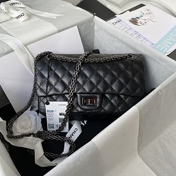 	 Kitlife Chanel Reissue 2.55 Meddium Black Hardware - 24cm