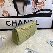 Kitlife Chanel Reissue 2.55 Meddium Green Gold Hardware - 24cm - 3