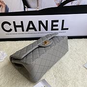 Kitlife Chanel Reissue 2.55 Meddium Gray Gold Hardware - 24cm - 3