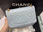Kitlife Chanel Reissue 2.55 Meddium Light Blue Gold Hardware - 24cm - 5