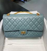 Kitlife Chanel Reissue 2.55 Maxi Blue Gold Hardware - 31cm - 1