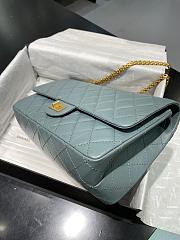Kitlife Chanel Reissue 2.55 Maxi Blue Gold Hardware - 31cm - 4
