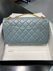 Kitlife Chanel Reissue 2.55 Maxi Blue Gold Hardware - 31cm - 3
