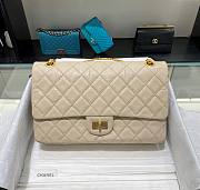 	 Kitlife Chanel Reissue 2.55 Maxi Cream Gold Hardware - 31cm - 1