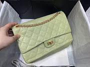 	 Kitlife Chanel Reissue 2.55 Maxi Green Gold Hardware - 31cm - 4