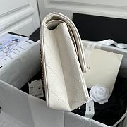 	 Kitlife Chanel Reissue 2.55 Maxi White Gold Hardware - 31cm - 4