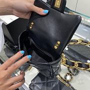 Kitlife Chanel Oversized Chain Flap Bag Mini Black - 13x17x6cm - 3