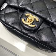 Kitlife Chanel Oversized Chain Flap Bag Mini Black - 13x17x6cm - 2
