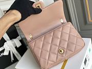 Kitlife Chanel Oversized Chain Flap Bag Small Beige - 17x21x6cm - 5