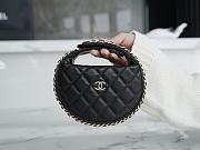 Kitlife Chanel Pouch Lambskin & Gold-Tone Metal Black - 16 × 16 × 5.5 cm - 1