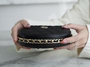 Kitlife Chanel Pouch Lambskin & Gold-Tone Metal Black - 16 × 16 × 5.5 cm - 5