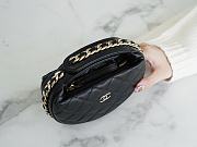 Kitlife Chanel Pouch Lambskin & Gold-Tone Metal Black - 16 × 16 × 5.5 cm - 3