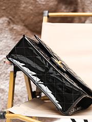 Kitlife Chanel Patent Calfskin & Gold-Tone Metal Black Large Backpack - 31.5cmx31cmx9cm - 4
