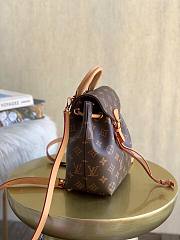 Kitlife Louis Vuitton Montsouris BB Monogram Canvas Backpack - 20x17x10.5cm - 2